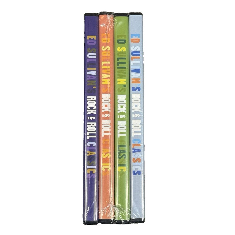 Ed Sullivans Rock & Roll‎ Classics DVD 4-Disc Set Beatles Rolling Stones Sealed